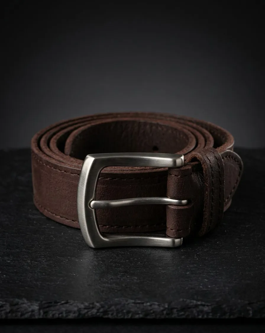 CINTURE — Bufalo Marrone
