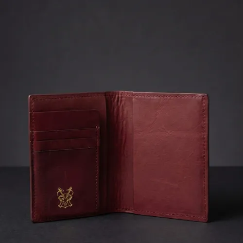 PASSPORT HOLDER — Oxblood · vacchetta